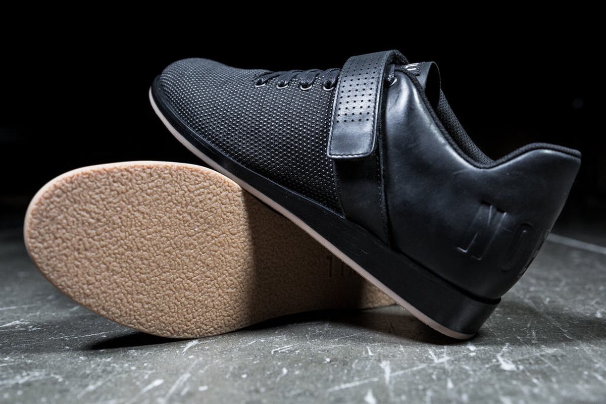 Nobull Men's Lifting Shoes Black | Australia (HC1325)